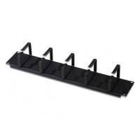 DIGITUS Rangierpanel 2HE 5x Ringe 85x60mm black