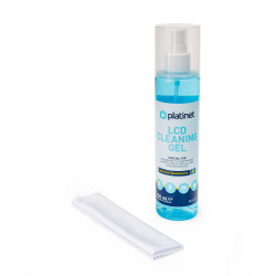 LCD cleaning liquid  + Microfiber, 250ml, PLATINET