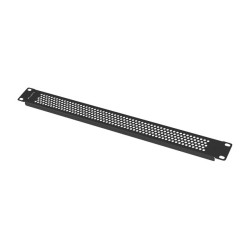 Lanberg 19" Blindabdeckung (perforiert) 1U schwarz
