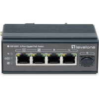 Level One LevelOne IGP-0501 tīkla pārslēgs Gigabit Ethernet (10/100/1000) Power over Ethernet (PoE) Melns