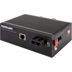 Intellinet Industrie Medienkonverter SC Singlemode 20km IP40