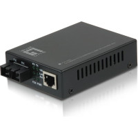 Level One LevelOne FVT-2001 tīlkla mediju pārveidotājs 100 Mbit/s 1310 nm Multi režīms Melns