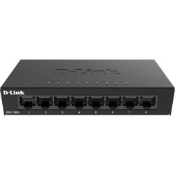D-Link DGS-108GL Nepārvaldīts Gigabit Ethernet (10/100/1000) Melns