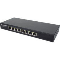 Intellinet 561679 tīkla pārslēgs Gigabit Ethernet (10/100/1000) Power over Ethernet (PoE) Melns