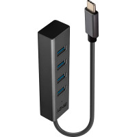 Lindy 4 Port USB 3.2 Gen 1 Type C Hub