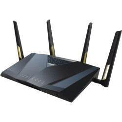 Asus RT-AX88U Pro bezvadu rūteris Tīkls Gigabit Ethernet Divkāršā frekvenču josla (2.4 GHz / 5 GHz) Melns