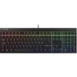 Cherry TAS MX 2.0S RGB Corded DE-Layout schwarz MX BROWN