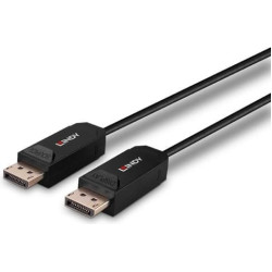 Lindy 15m Fibre Optic Hybrid DisplayPort 2.0 UHBR10 Kabel