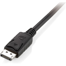 Equip 119339 DisplayPort kabelis 10 m Melns