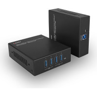 Lindy 100m USB 3.2 Gen 1 Cat.6A HDBaseT Extender