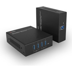 Lindy USB 3.2 Gen 1 Cat.6A HDBaseT Extender 100m