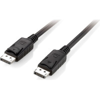 Equip 119331 DisplayPort kabelis 1 m Melns