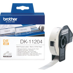 Brother Mehrzweck Etiketten (400St/Rolle) DK-11204