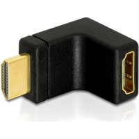 Delock Adapter HDMI male to HDMI female 90° up