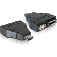 Delock Adapter Power-over-eSATA > 1x eSATA and 1x USB