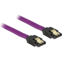 Delock SATA 6 Gb/s Cable 50 cm violet