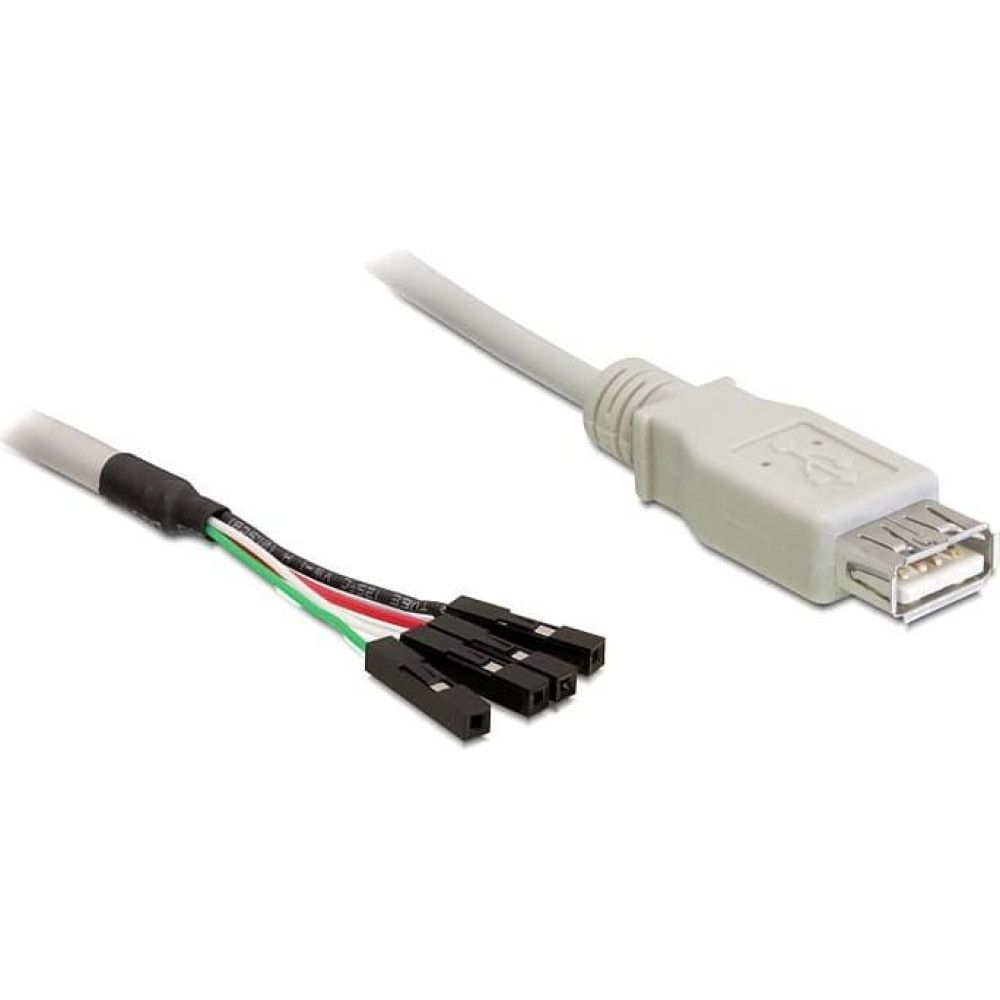 Kabelis USB 2.0 A F uz  PIN HEADER, Delock