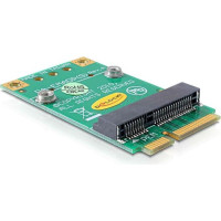 Delock Converter Mini PCI Express half-size > full-size