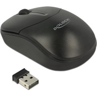 Delock Optical 3-button mini mouse 2.4 GHz wireless