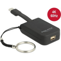 Delock USB Type-C&trade; Adapter to mini DisplayPort (DP Alt Mode) 4K 60 Hz - Key Chain