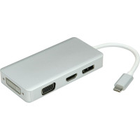 Adapteris TypeC - VGA / HDMI / DVI / DP, Value