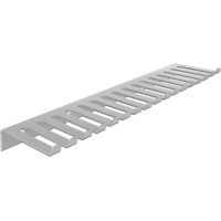 Delock Cable holder 325 x 90 mm for wall mounting grey