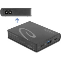 Delock USB GaN Charger 2 x USB Type-C™ PD 3.0 + 1 x USB Type-A with 65 W
