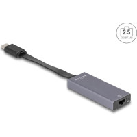 Delock USB Type-C™ Network Adapter 2.5 Gigabit LAN 1 x RJ45 slim