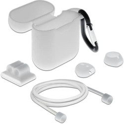 Delock Apple AirPods Accessory Set white