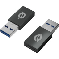 Conceptronic Adapter USB3.0-> USB-C              2er-Pack gr