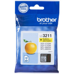 Brother LC3211Y tintes kārtridžs 1 pcs Oriģināls Dzeltens