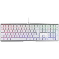 Cherry TAS MX 3.0S RGB Corded DE-Layout weiß MX SILENT RED