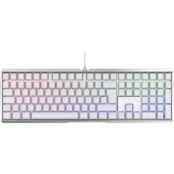 Cherry MX 3.0S RGB tastatūra Speļu USB QWERTZ Vācu Balts
