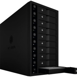 Icy Box IB-3810-C31 HDD korpuss Melns 3.5"