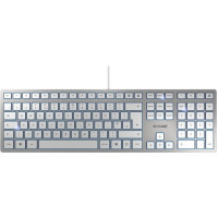 Cherry KC 6000 Slim USB QWERTY UK English Silver