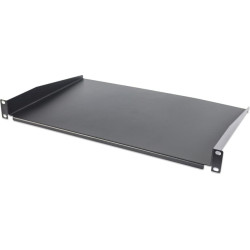 Intellinet 19" Fachboden 300mm Frontmont. n. perforiert sw