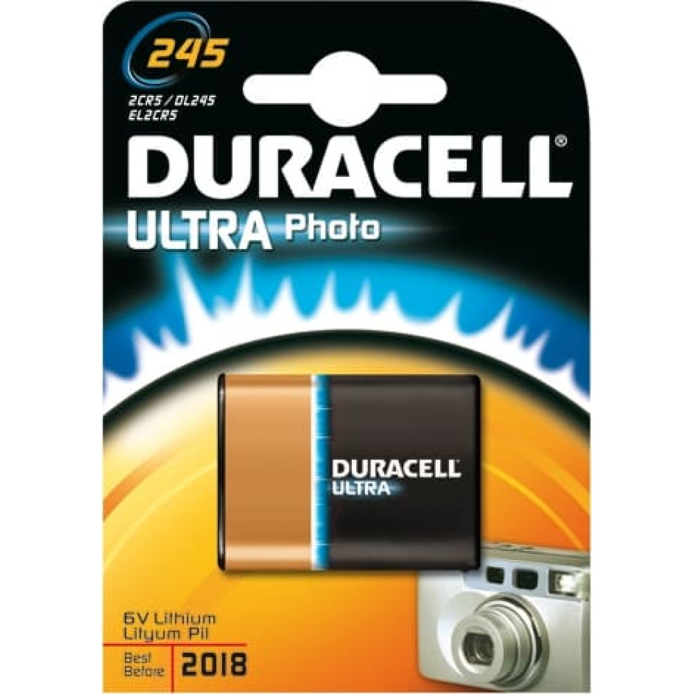 Duracell Ultra Photo 245 Niķeļa-oksihidroksīds (NiOx)