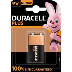 Duracell Plus 100 Vienreizējas lietošanas baterija 9V Sārmaina akumulatoru baterija