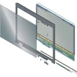 3M ALCF-P-KIT-MATTE Bezrāmja displeja privātuma filtrs