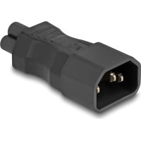 Delock Power Adapter IEC 60320 - C14 to C5, male / female, 2.5 A, straight