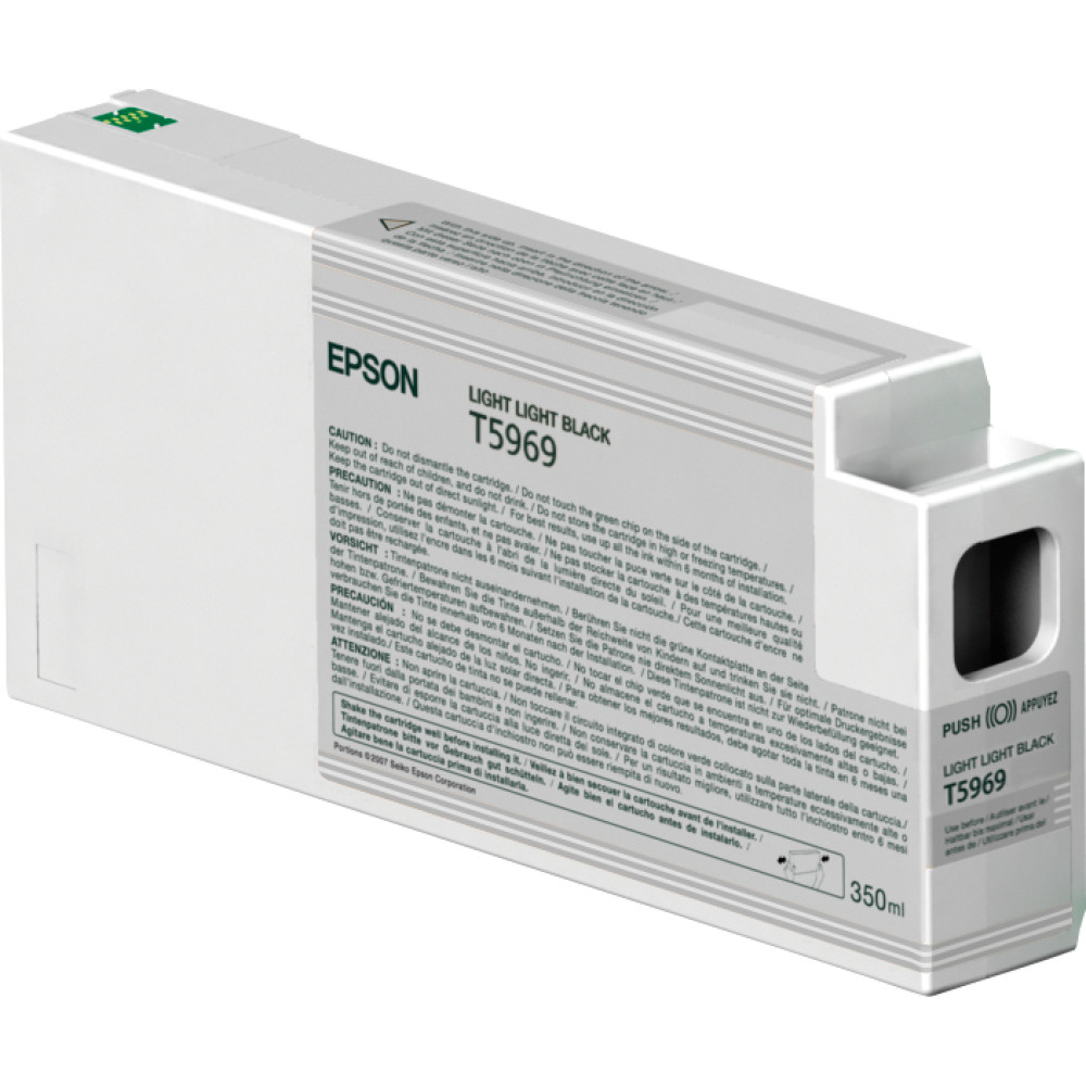 Epson Singlepack Light Light Black T596900 UltraChrome HDR 350 ml
