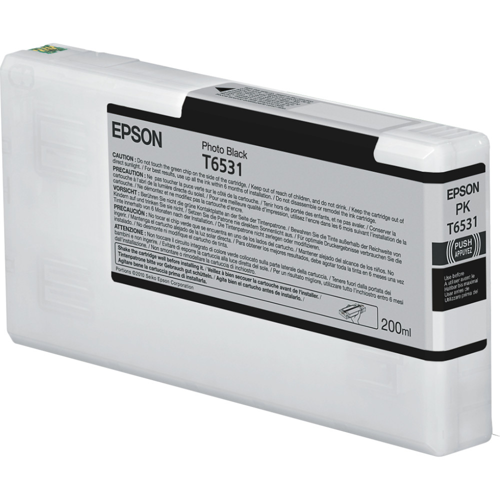 Epson T6531 Photo Black Ink Cartridge (200ml)