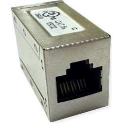 Roline RJ-45 Modular Coupler, Cat.6A (Class EA), shielded