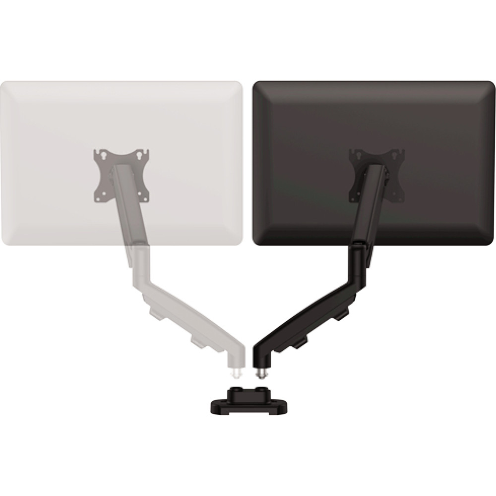 Fellowes Eppa 9683601 monitora stiprinājums un statīvs 99,1 cm (39") Galds Melns