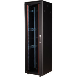 Equip EDF-42-6060-B-BIAA statnis 42U Brīvi stāvošs plaukts Melns