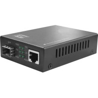 Level One LevelOne GVT-2012 tīlkla mediju pārveidotājs 1000 Mbit/s Pelēks