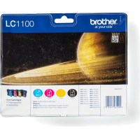 Brother LC1100VALBP tintes kārtridžs 4 pcs Oriģināls Melns, Tirkīzzils, Fuksīns, Dzeltens
