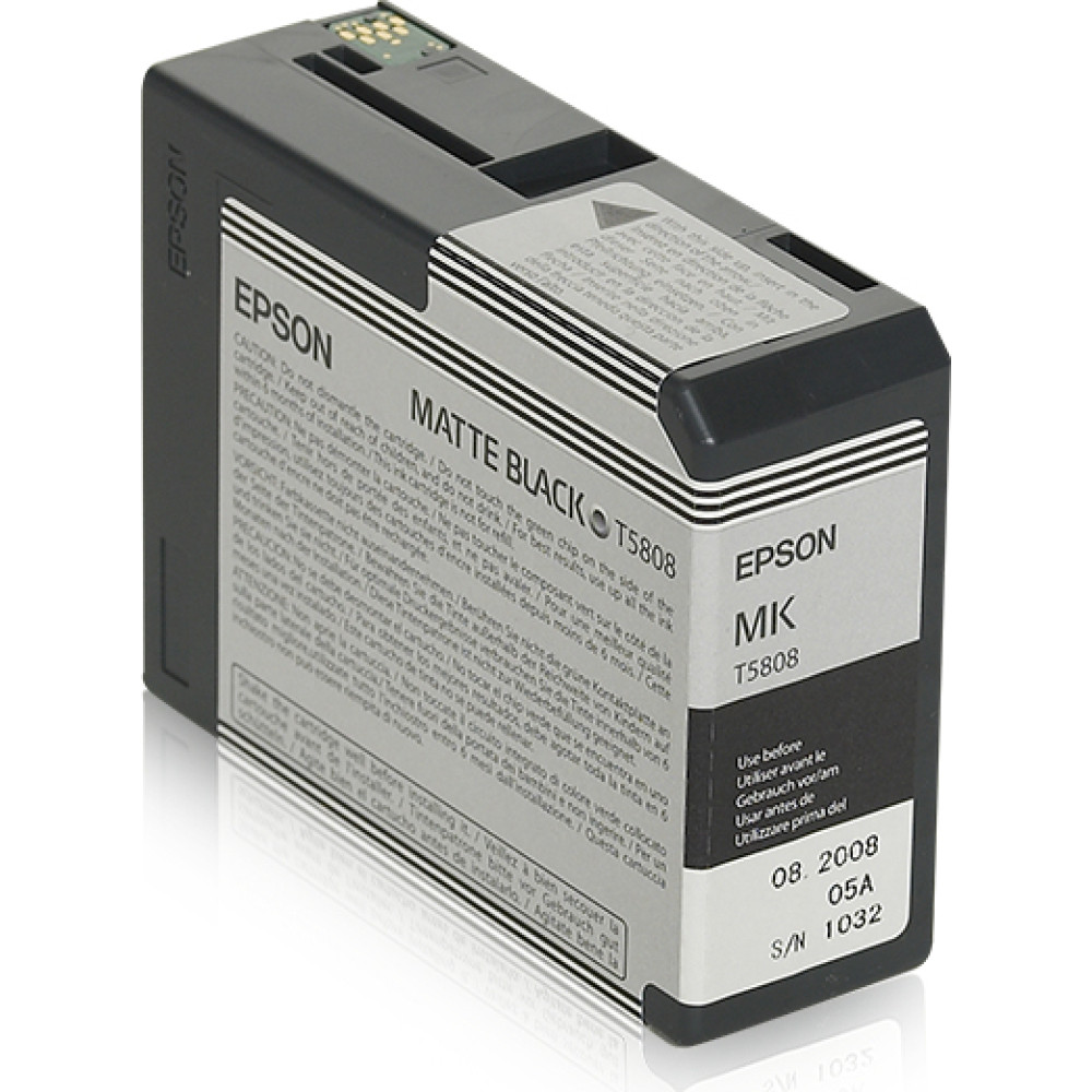 Epson T58080N ink cartridge 1 pc(s) Original Matte black