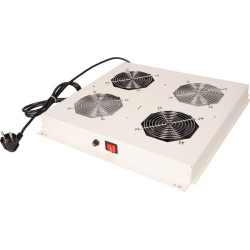 Roline 19" roof fan unit with 2 fans, ON/OFF grey