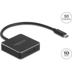 Delock USB Type-C™ Card Reader for SD Express (SD 7.1) memory cards